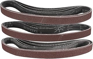 sourcing map 3pcs 1 x 30 Sanding Belts 4pcs ...,