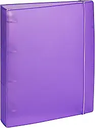 Acrimet Fichário Universitário 4 Argolas A4, Cor Lilás, 804.5