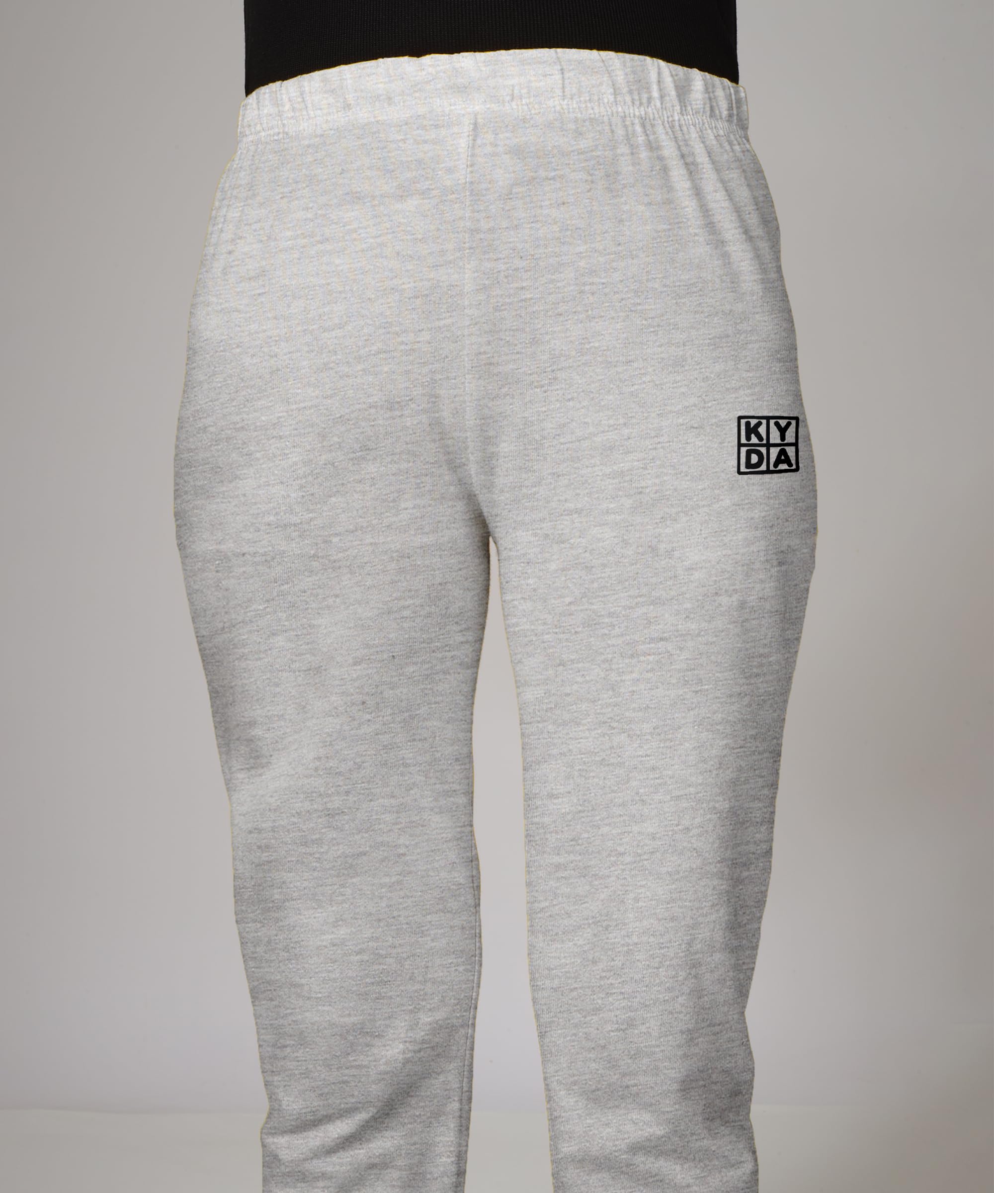 KYDA KIDS Mädchen Sporthose mit mittlerer Leibhöhe, 100% Baumwolle, normale Passform, 2 Stück