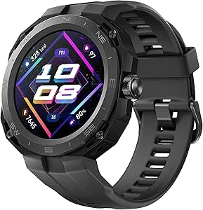 HUAWEI Watch GT Cyber Edición Sport - Fundas Intercambiables,Resistencia de Grado Militar, Bateria de 7 dias de duracion, Negro Medianoche(Garantía en México)