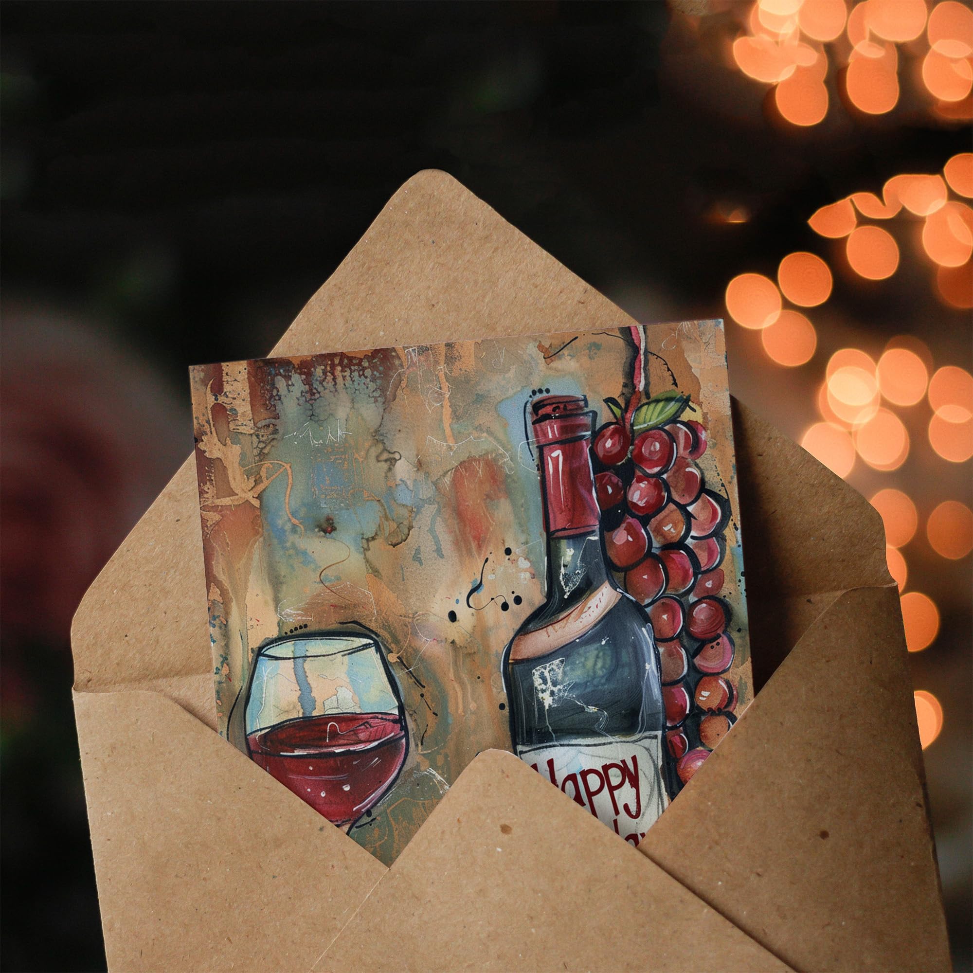 Artery8 Grußkarte Für Hundeliebhaber – Red Setter Design, Blanko, 17,5 X 12,5 Cm, Für Geburtstag, Dank Oder Glückwünsche