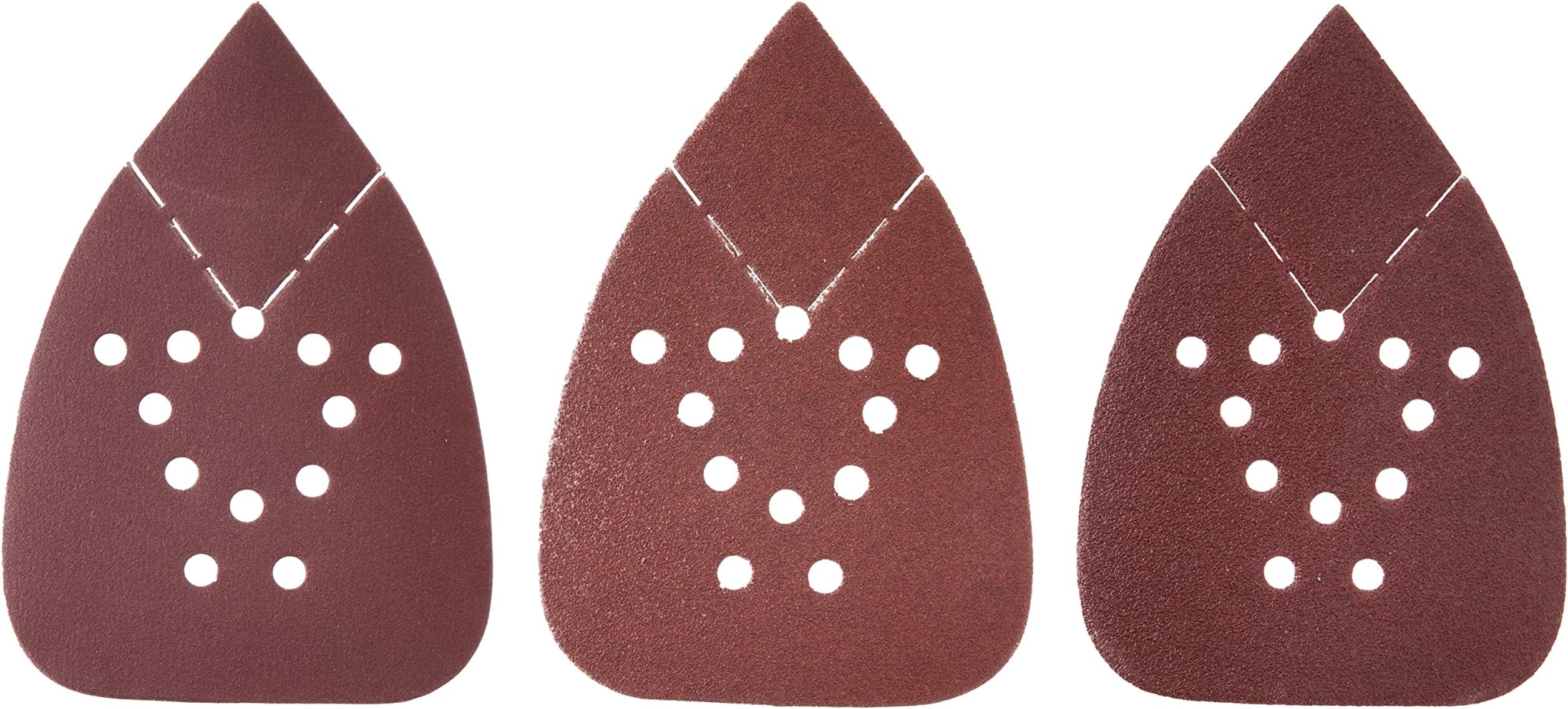 120pcs Mouse Sander Sandpaper 180-400 Grit 3.5" X 5.5