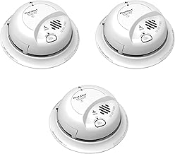 3x First Alert BRK SC9120B Hardwire Combination Smoke/Carbon Monoxide Alarm with Battery Backup (3 Pack) - coolthings.us