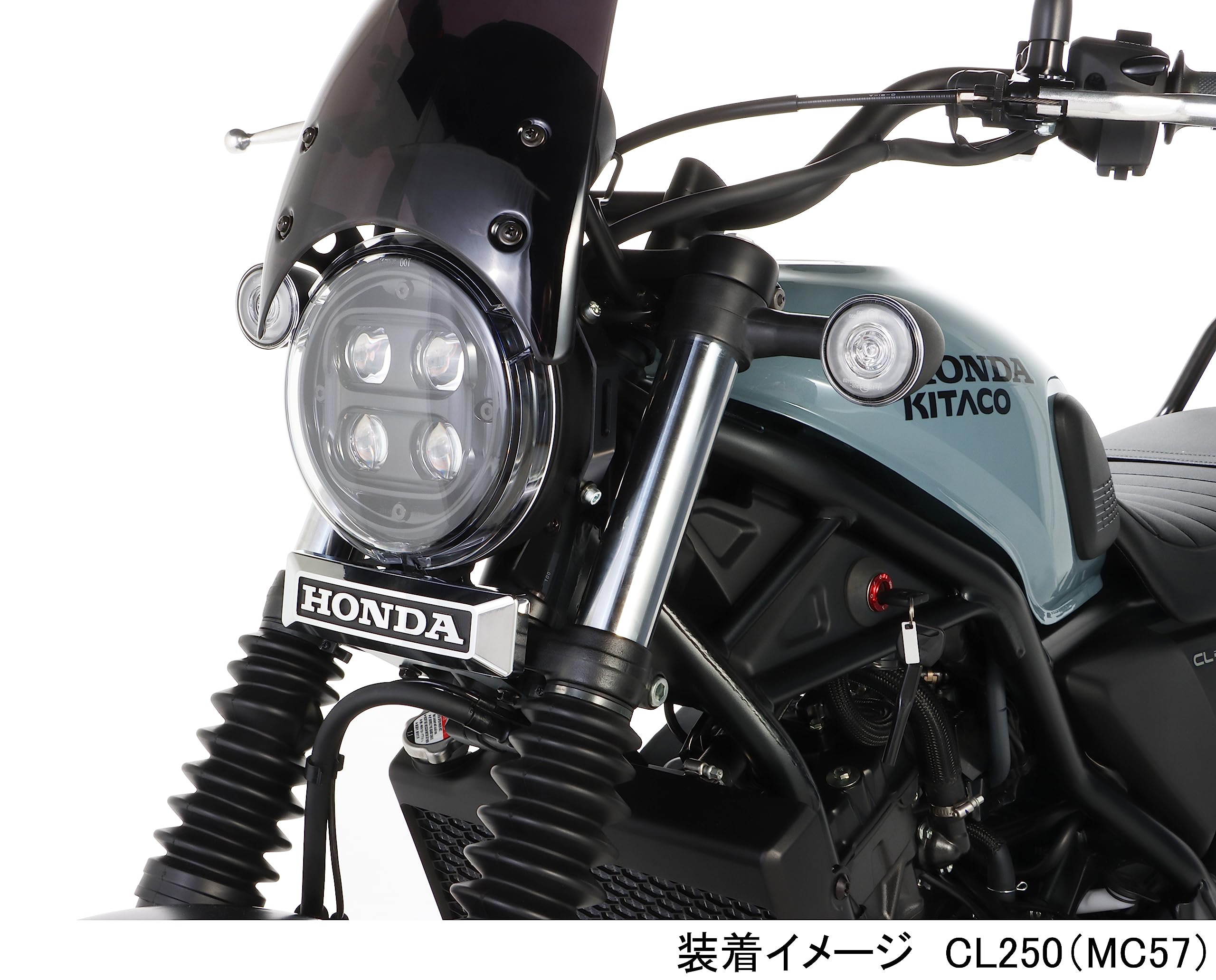 Amazon | キタコ(KITACO) フロントエンブレムキット CL250(MC57) 799