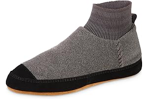 Mens Slipper Socks, Cozy Polar Pair Ankle Fleece Slipper Sock