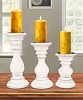 Vista 3 de The Wooden Town - pilares decorativos de madera para velas