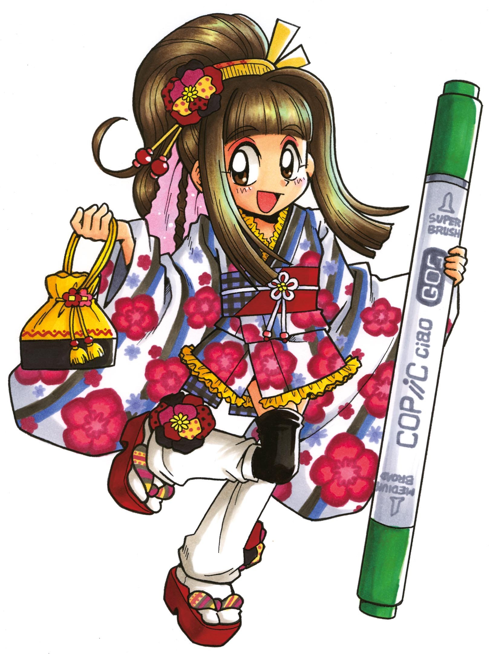 COPIC 22075568 Hobbymarker ciao 5 und 1 Set, Manga 8