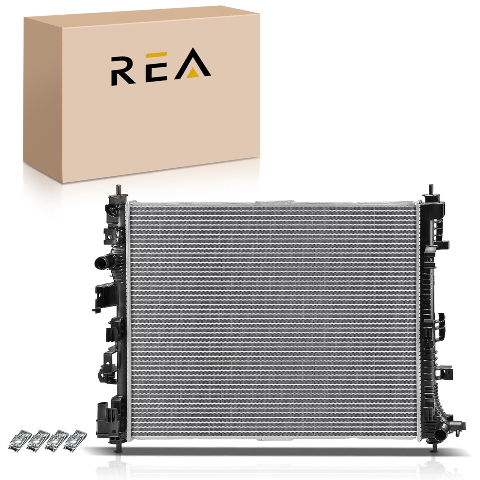 Engine Coolant Radiator Assembly Compatible with Chevrolet Equinox 2018-2022 &amp; GMC Terrain 2018-2022, 1.5L 2.0L, Replace# 23270570, 84142649