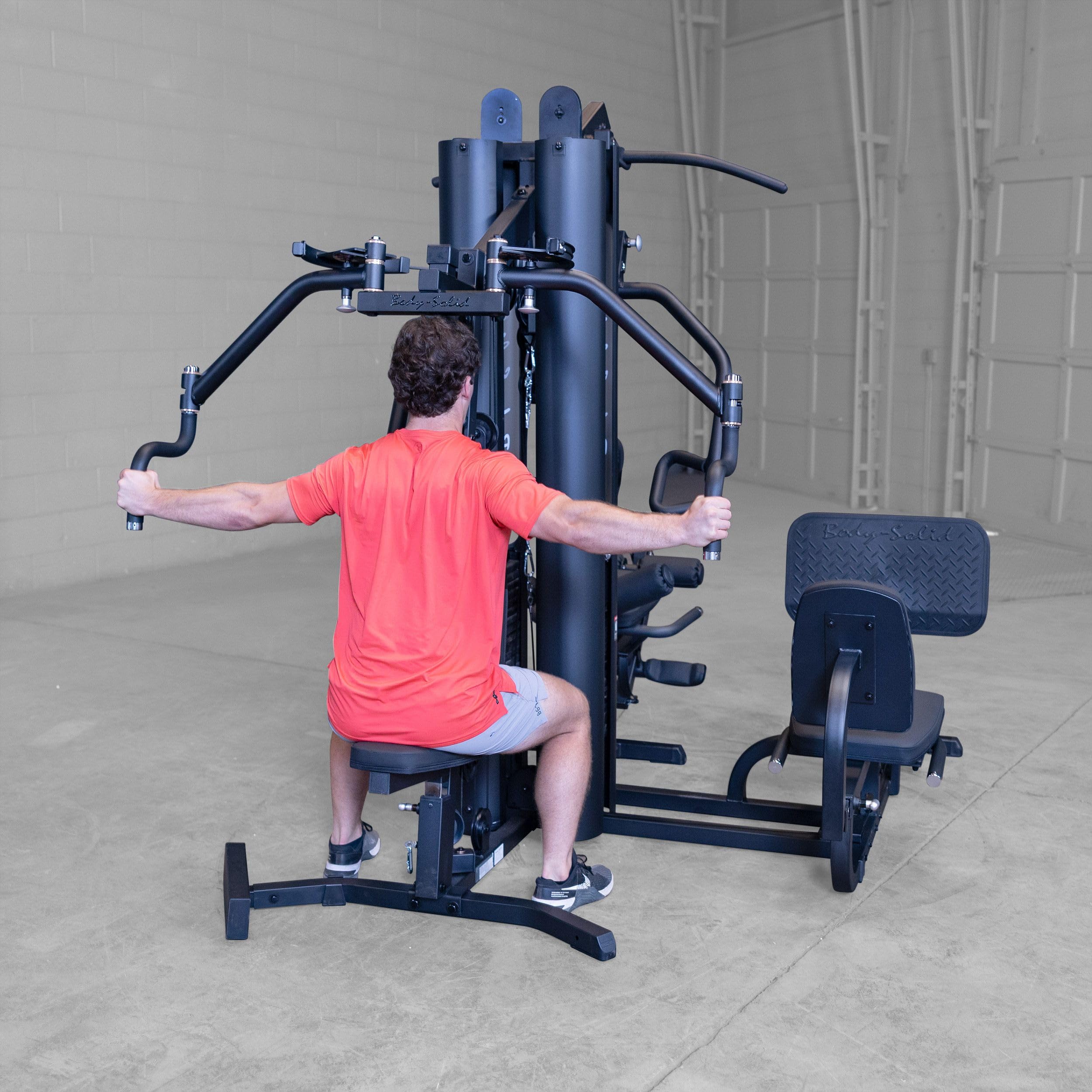 Body-Solid G-9U Kraftstation | Ganzkörpertrainer | inklusive 2X 95kg-Steckgewichtsblock | Home-Gym | Fitnessstation | Multi-Gym | Power-Tower für zuhause