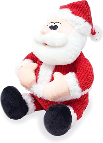 Miniatura 5 de Cuddle Barn LOL Santa! - Animated Musical Ticklish Santa Claus Stuffed Plush Toy with Touch Sensor Tummy Sings Jingle Bells and Does a Jolly Laugh,