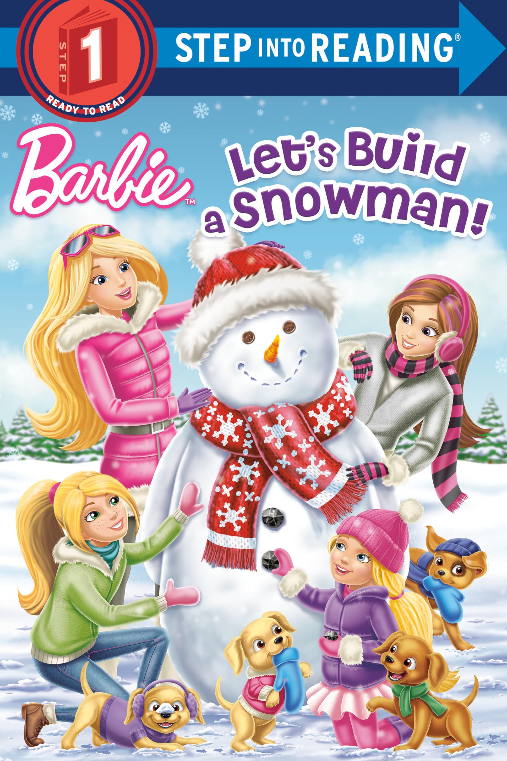 Let's Build a Snowman! (Barbie) (Step into Reading) Paperback – September 5, 2017