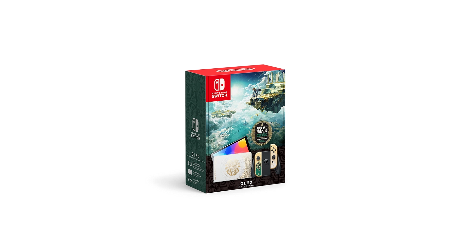 Amazon.com: Nintendo Switch OLED Model The Legend of Zelda (Renewed)