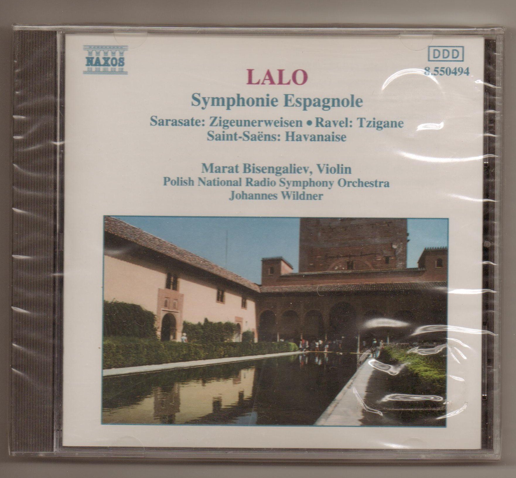 Lalo: Symphonie Espagnole; Violin concertantes by Sarasate, Saint-Saens, Ravel [Audio CD] VARIOUS ARTISTS
