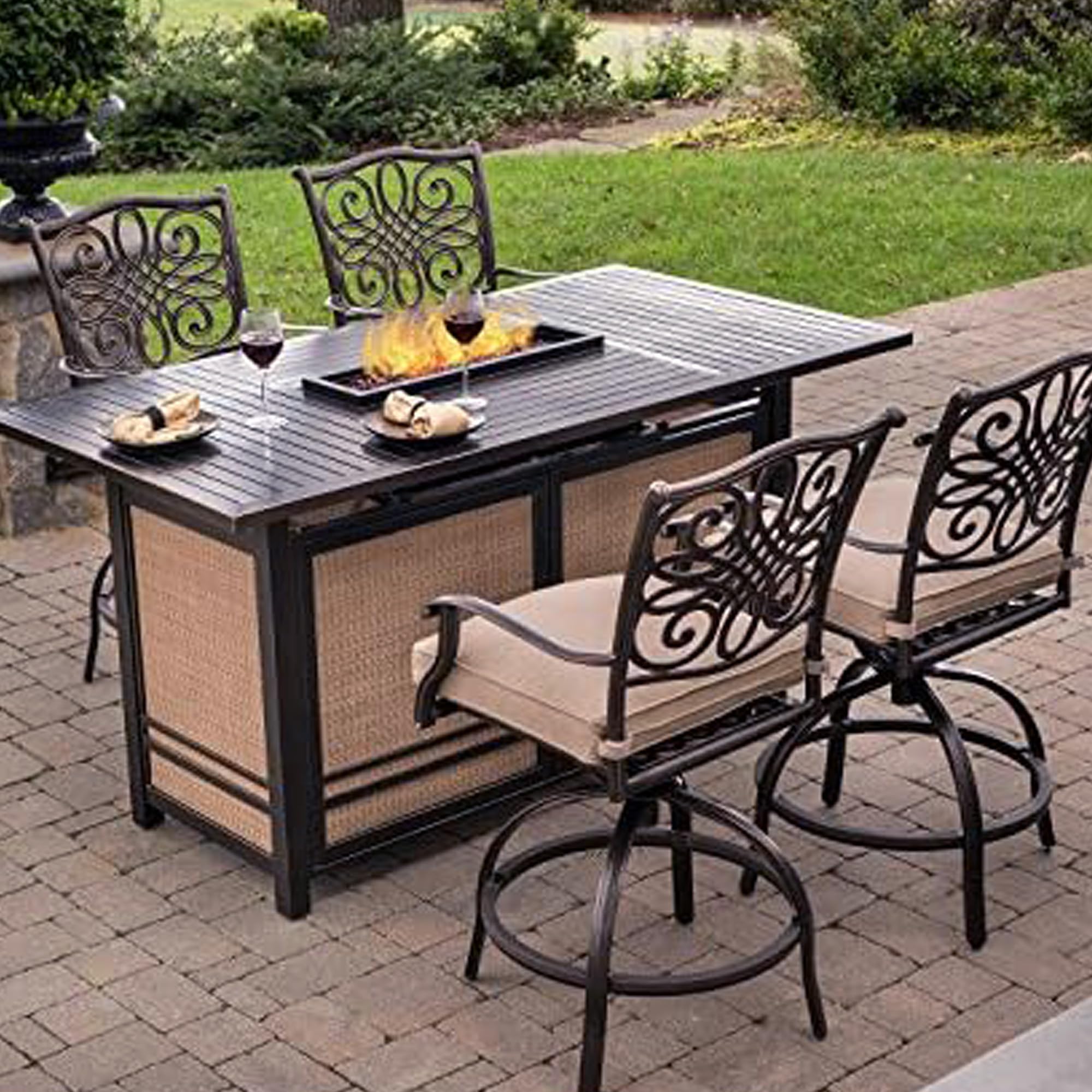 Amazon.com: Four Seasons Courtyard 66x36 Steel 30K BTU Smokeless