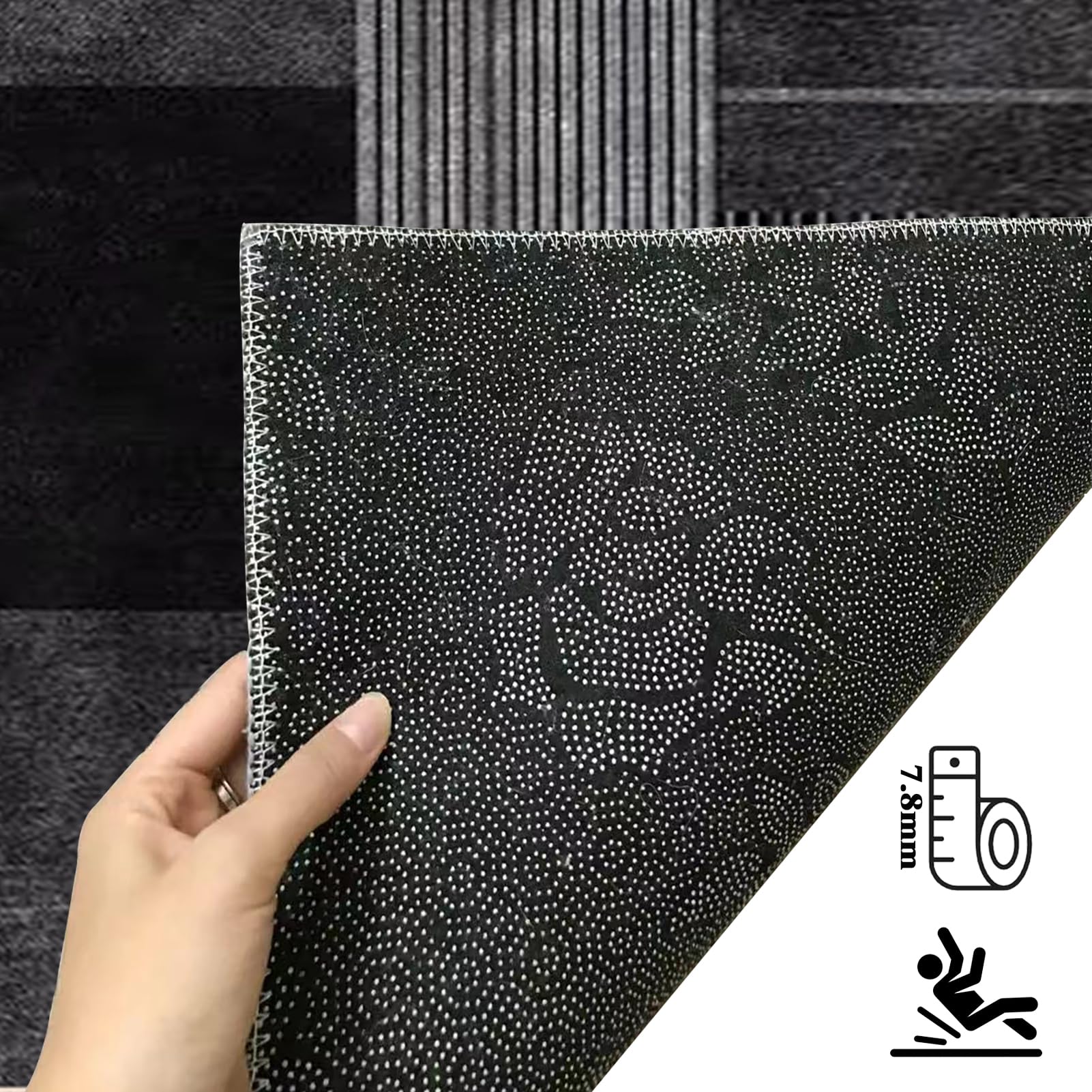 50 x 220 cm Tappeto Passatoia Cucina Antiscivolo Lavabile