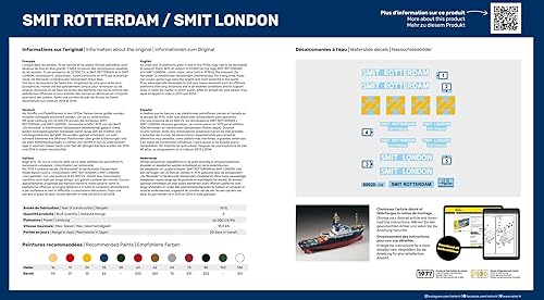 Miniatura 4 de Heller Smit Rotterdam - Kit de construcción de modelos de barco
