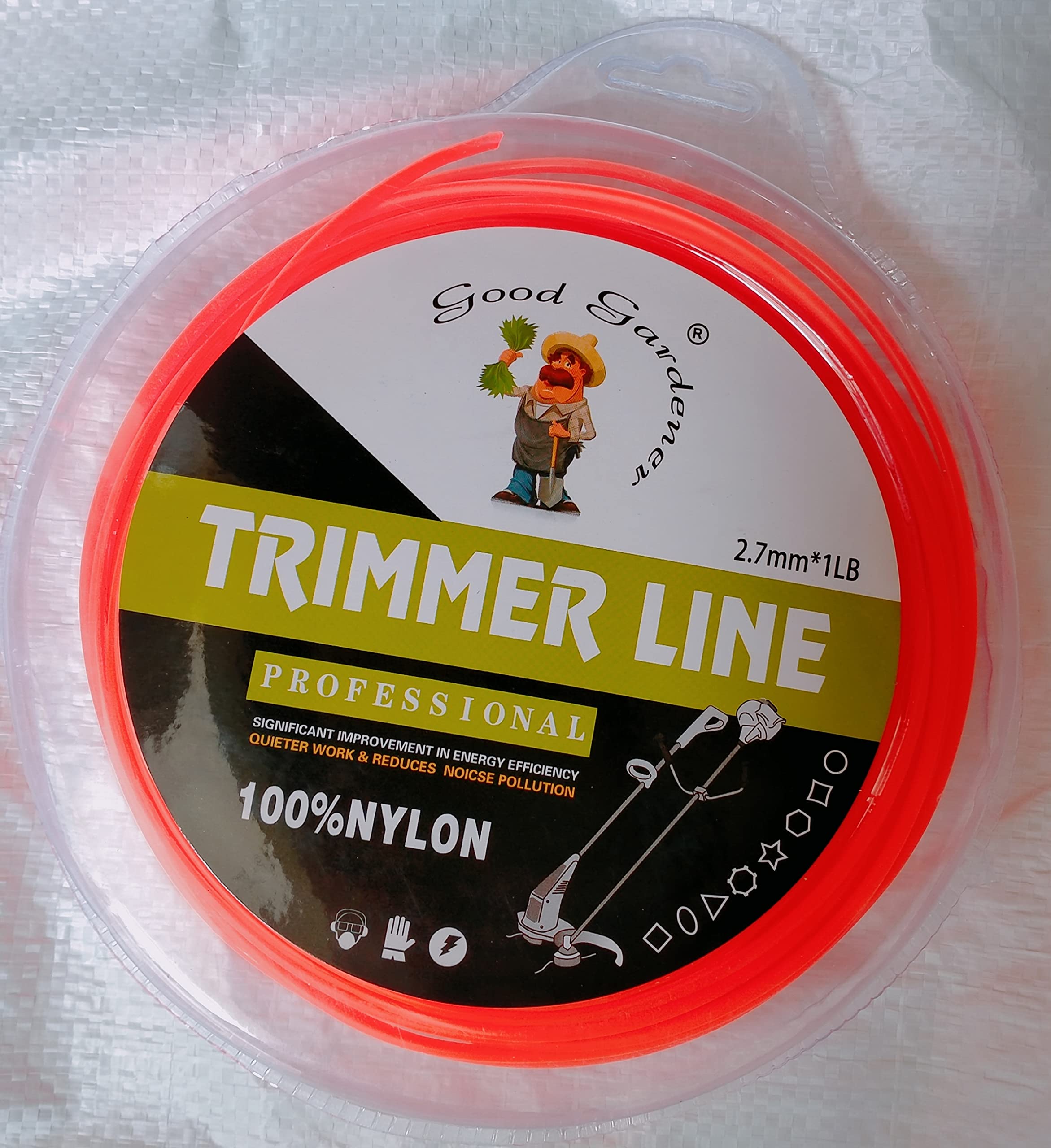 Trimmer Line for Brush Cutter 3.0 mm Nylon Trimmer Line (Round) for Weed Trimmer Grass Cutter - (50 Meter)-image-16