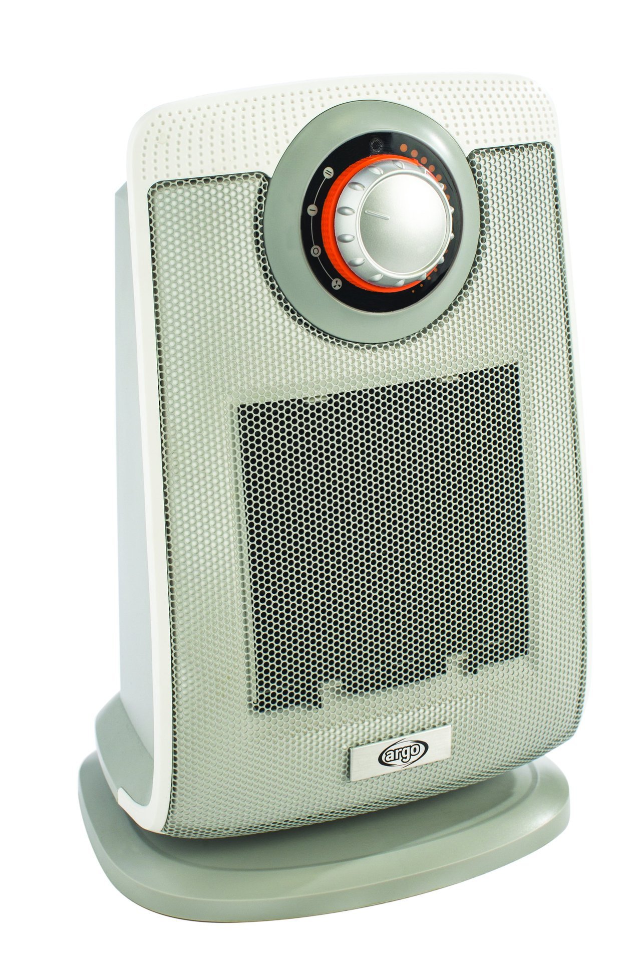 ARGO Beat Ice Termoventilatore Ceramico da Bagno, Bianco/Grigio