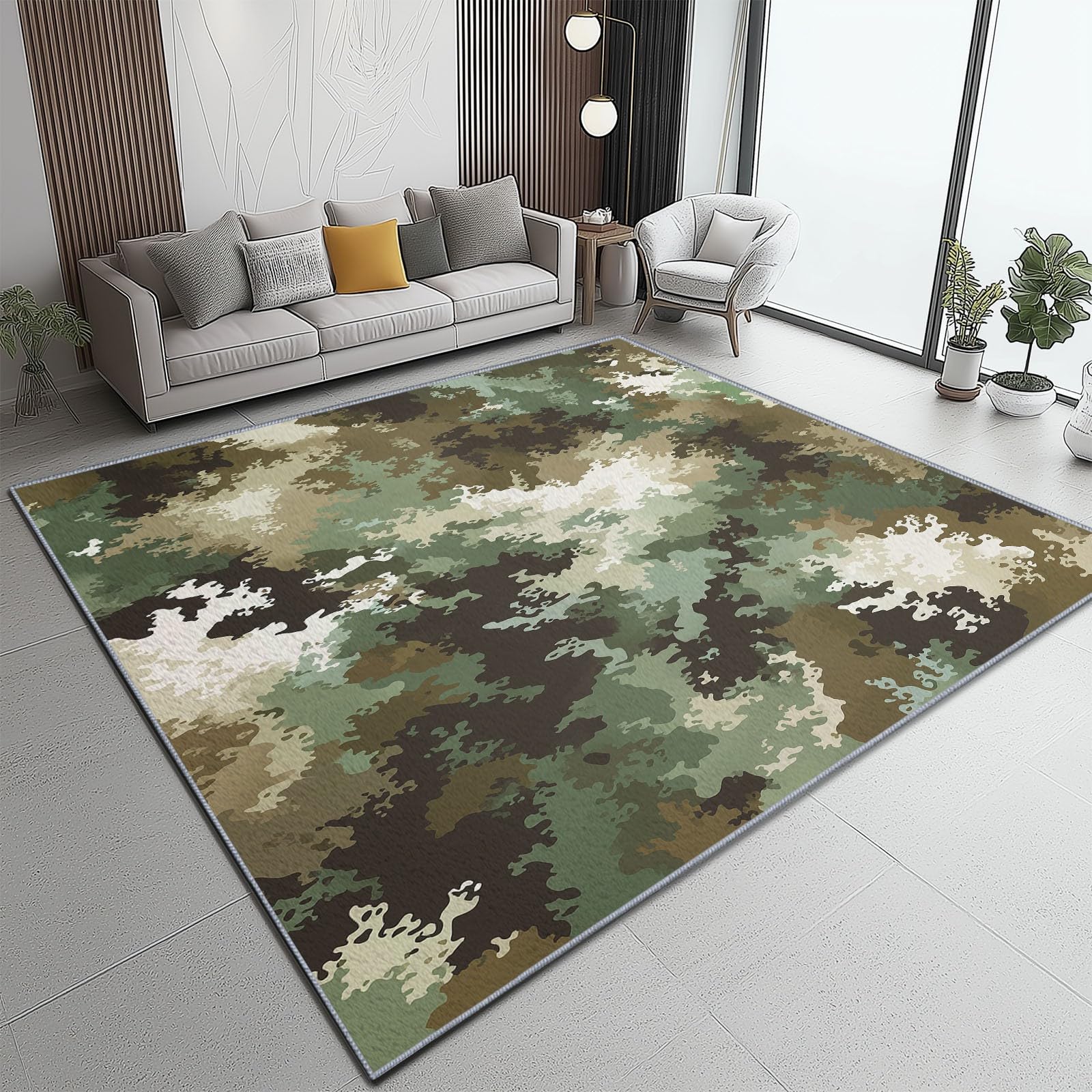 Tapis de salon antidérapant pour éviter les glissades dans le couloir