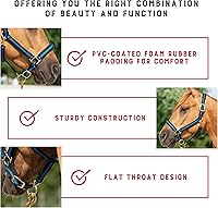 Vista 4 de Weaver Cabestro básico ajustable para mentón y garganta de cuero