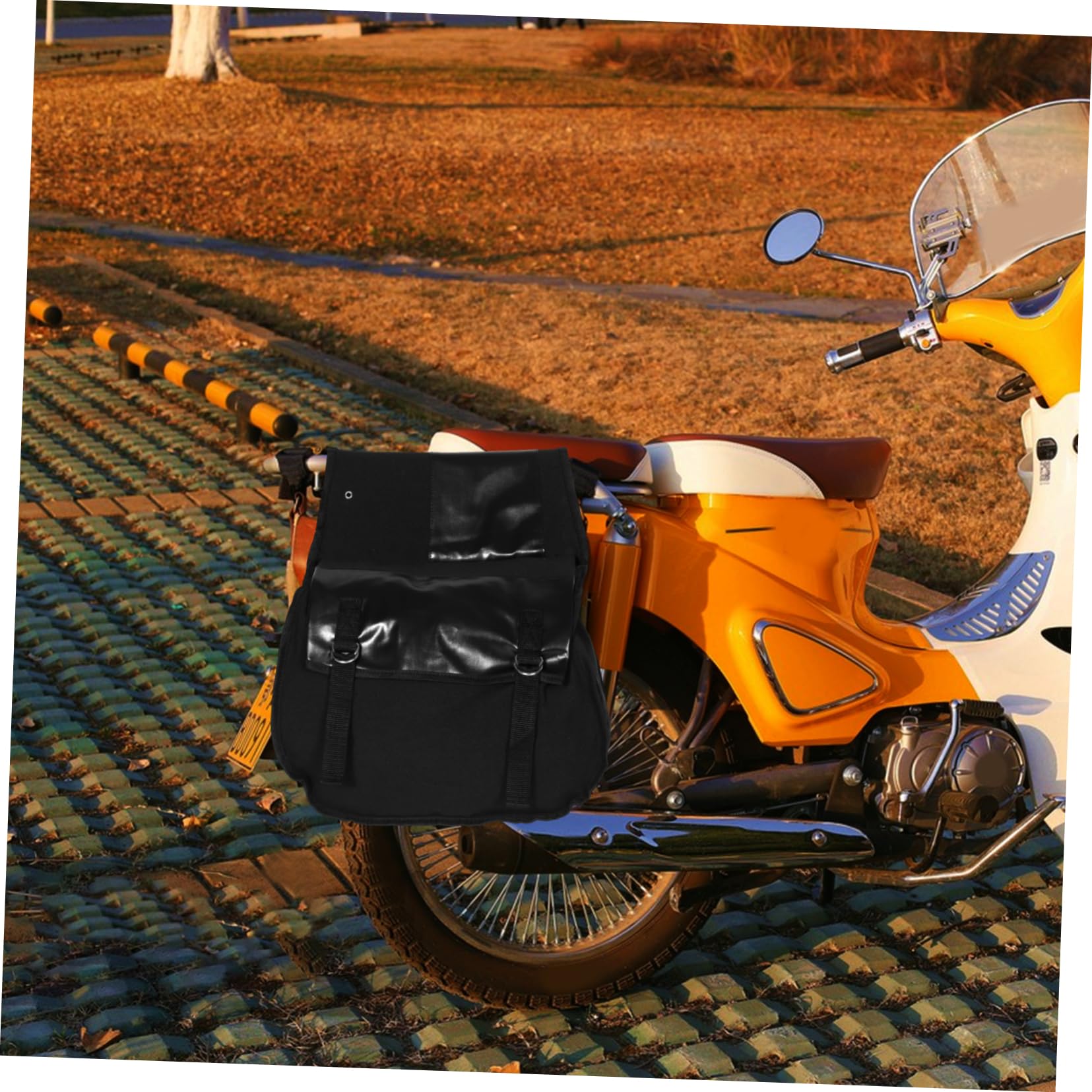 Toyvian Bolsa De Viaje Bicicleta Alforjas Gran Capacidad Mochila Manillar Resistente Al Polvo para Ciclismo y
