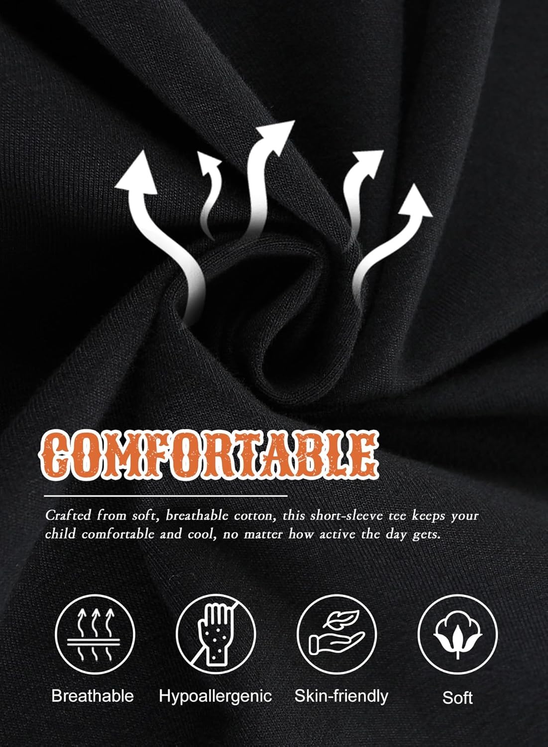 Girls Western Cowgirl Shirts - Kids Retro Short Sleeve Horses Tee Funny Rodeo Graphic Country Soul Wild Spirit Top - Image 3