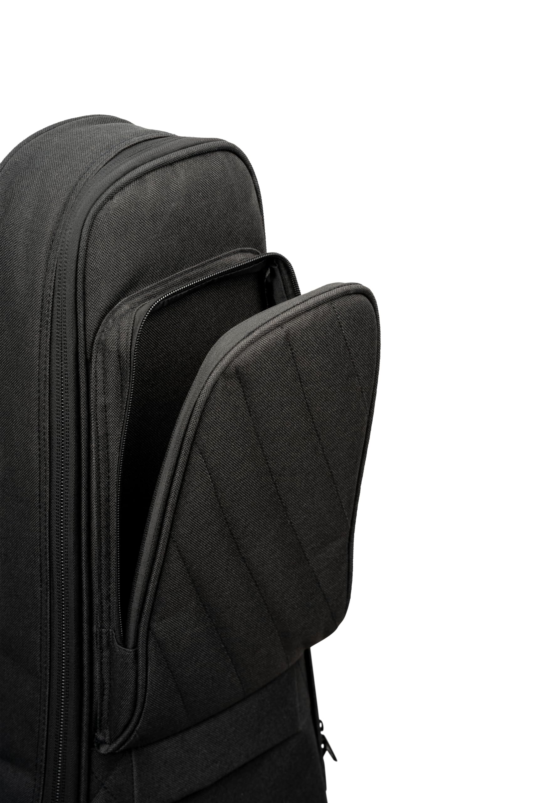 Ortega Guitars Deluxe Guitar Gigbag - E-Gitarren Tasche - Höhe 102 cm - Breite 35 cm - Baumwolle, Schwarz (OGBEG-DLX-BK)
