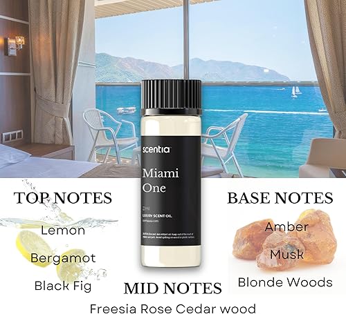 Miniatura 6 de My Way - Aceite difusor de hotel, fragancias de aromaterapia inspiradas en hoteles de 5 estrellas, juego de regalo de aromas lujosos, juego de