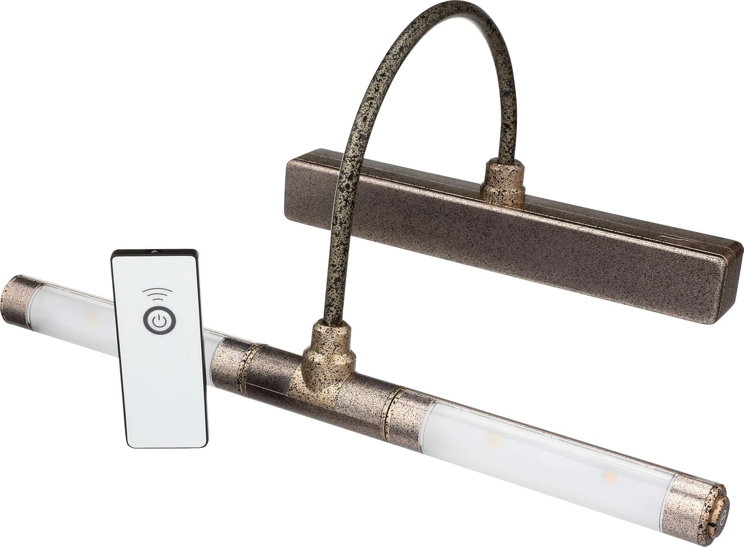 Rite Lite LPL601XLDBZRC battery operated LED Picture Light,Dorado Bronze