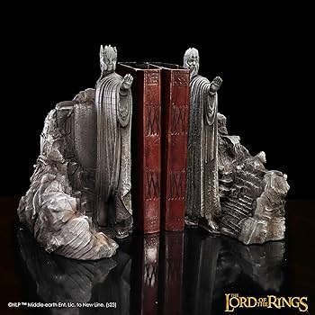 Amazon.com: Nemesis Now Lord of The Rings Argonath Bookends, Hand