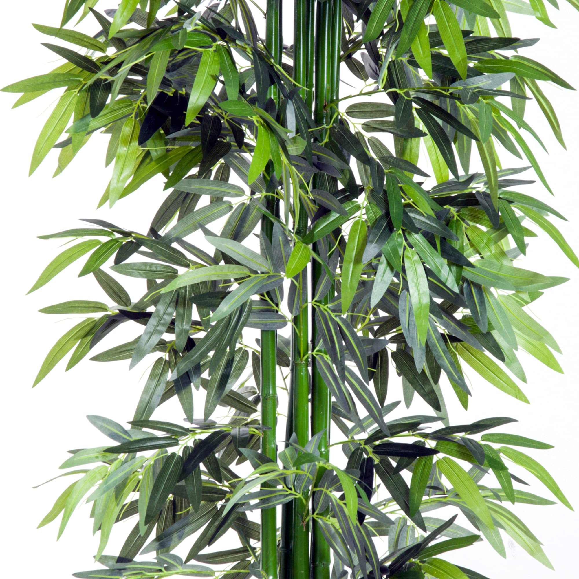 Outsunny Pianta di Bambù Artificiale in Vaso da 180cm Decorazione Casa | Ufficio, Interni ed Esterni