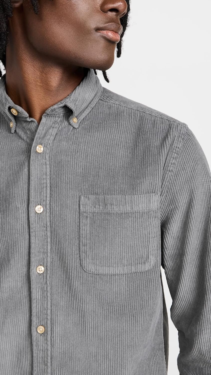 Portuguese Flannel Men's Lobo Corduroy Shirt - Image 6