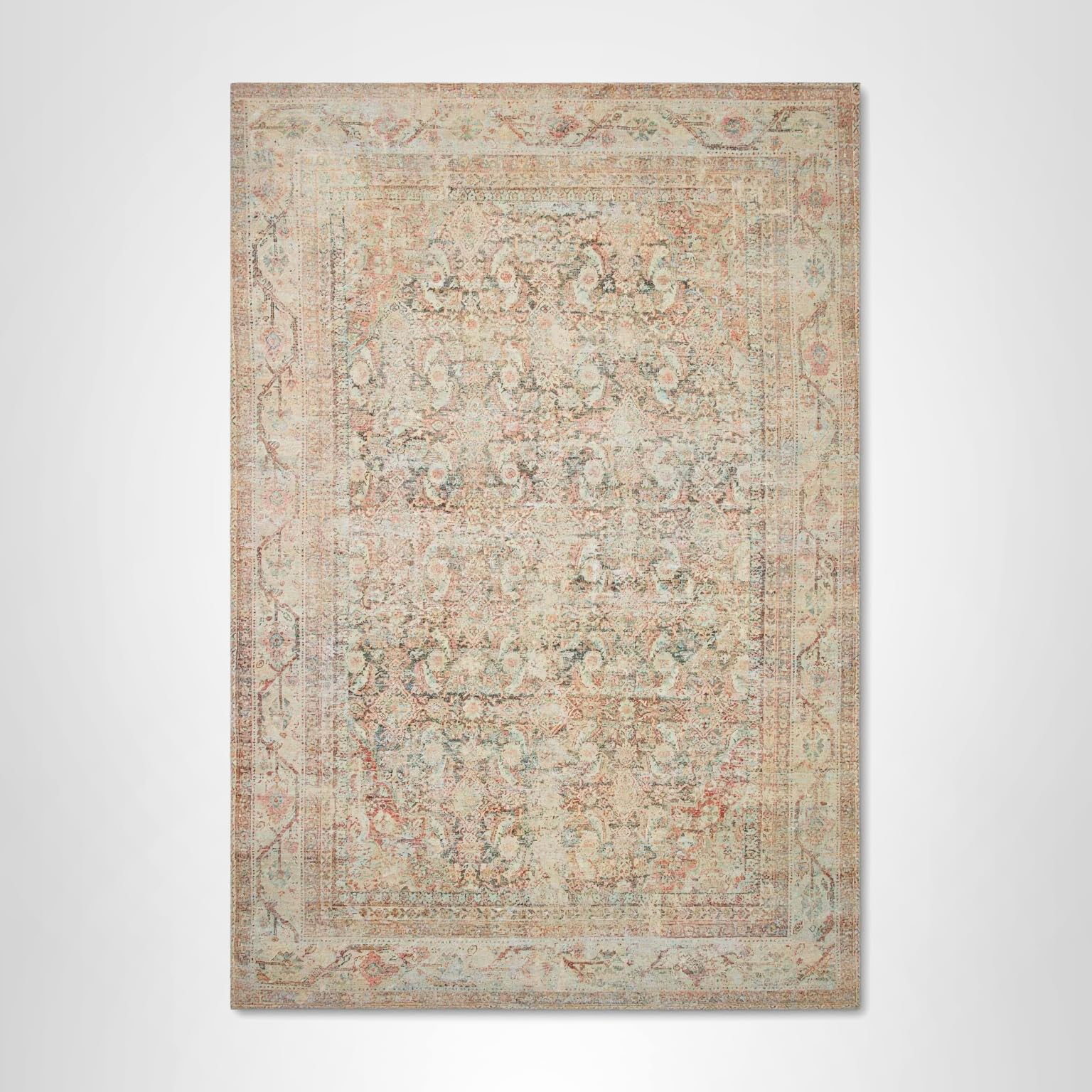 Amazon.com: Loloi Adrian Collection ADR-01 Natural/Apricot 8'-6