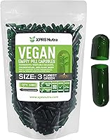Vista 20 de XPRS Nutra Cápsulas vacías tamaño 3 – 1000 cápsulas veganas vacías transparentes – Pastillas vegetarianas – Relleno de cápsulas vegetales DIY