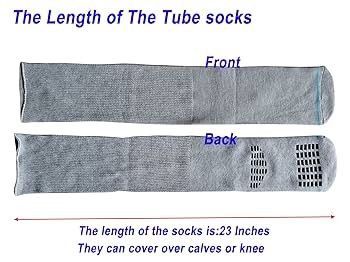 Amazon.com: LORVVDE 2 Pairs Walking Boot Socks for