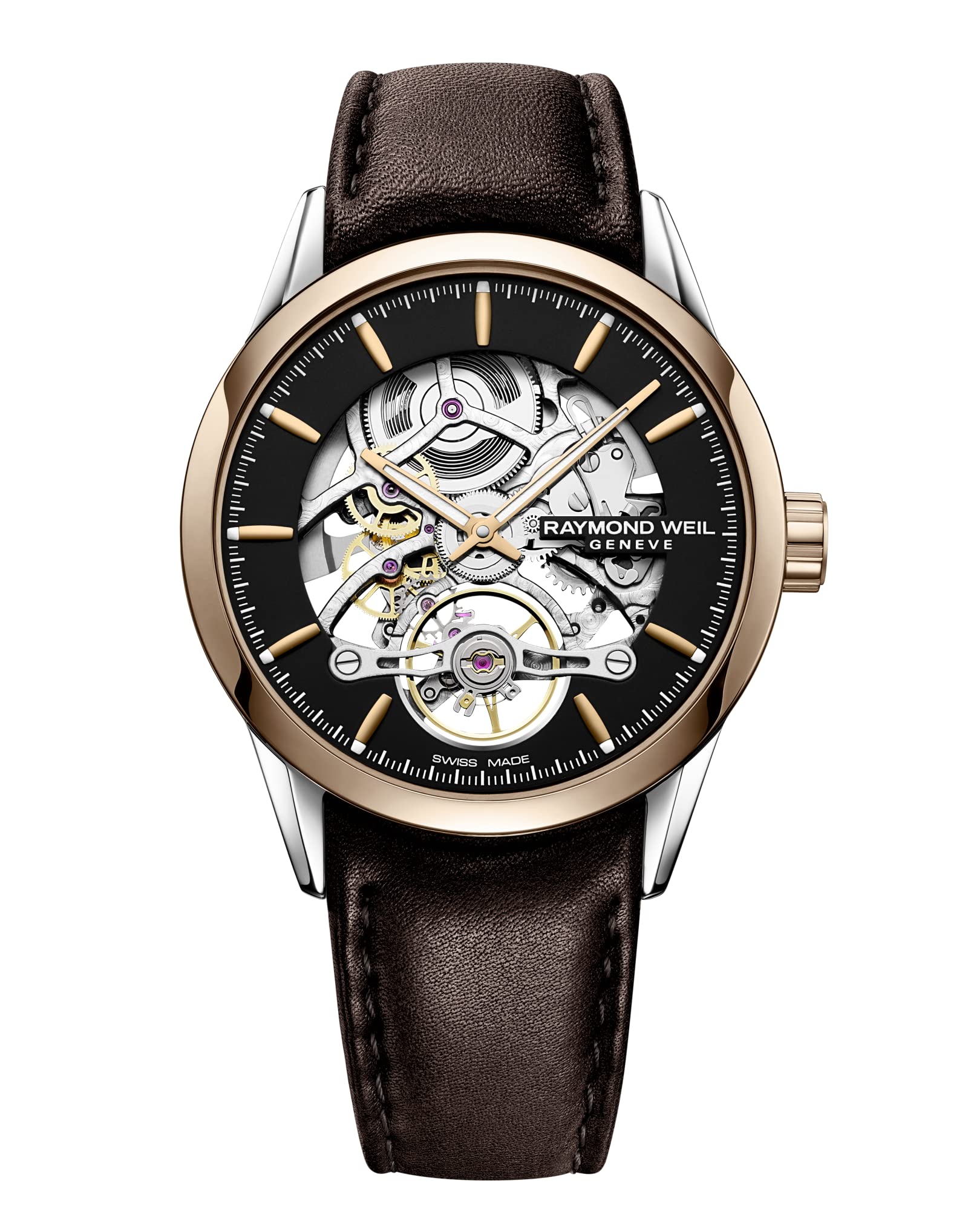 Raymond Weil Freelancer Automatic Skeleton Dial Mens Watch 2785