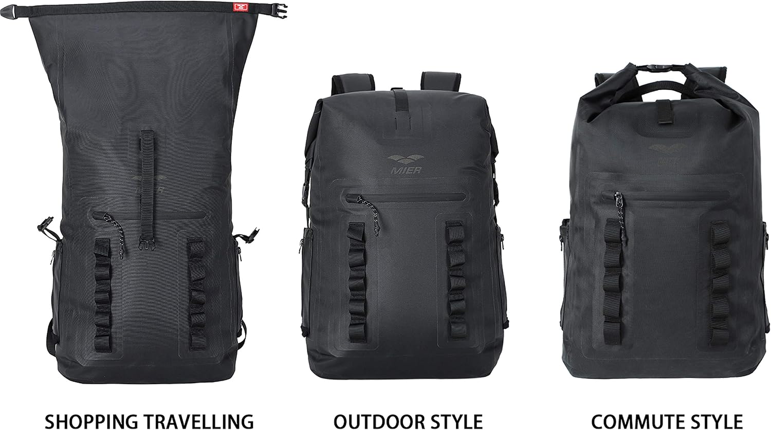 Best Cyber Deals 🔥 MIER 20L Waterproof Casual Daypack Travel Laptop Backpack for Commuter School Work Flight Approved, Anti-Theft