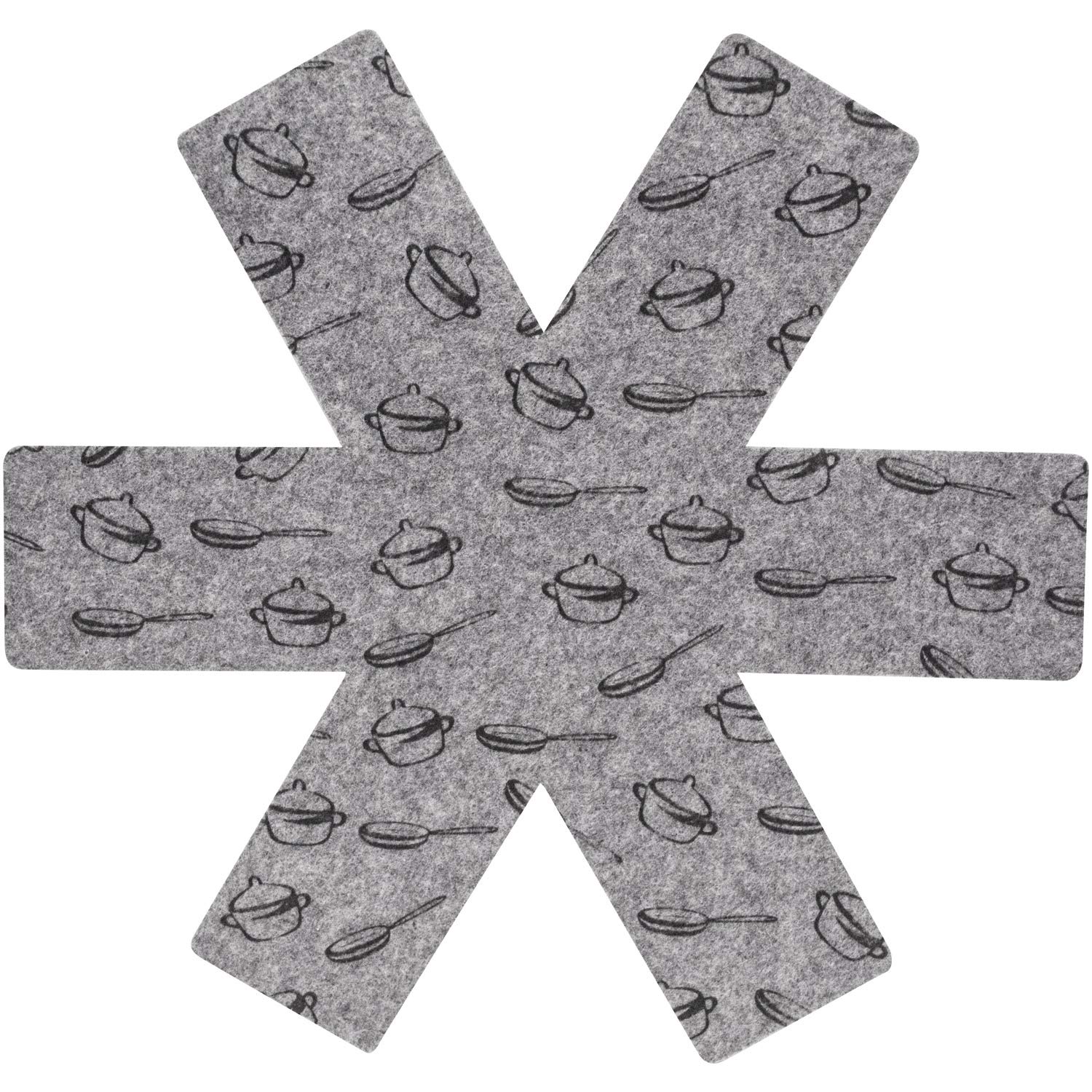 StarfritPot and Pan Protector, One Size, Grey