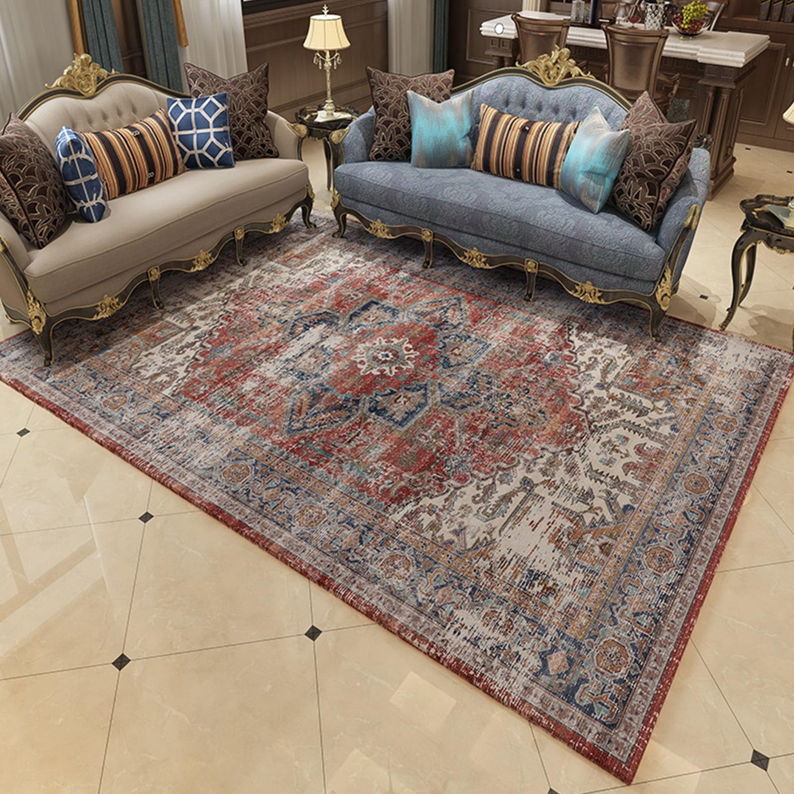 Tapis Chauffant électrique en Peluche Douce