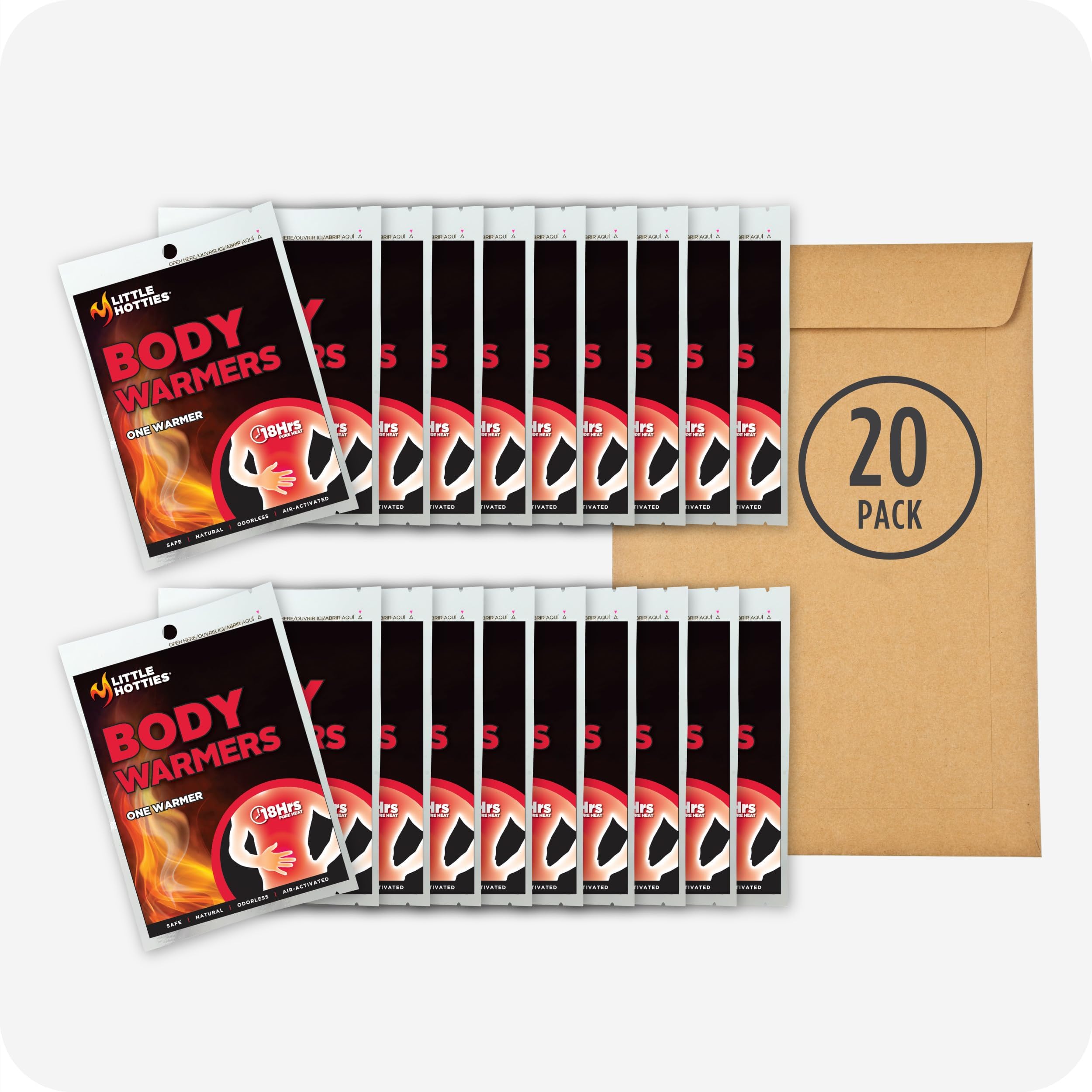 Body Warmers Bundle - Long-Lasting Heat Pads for Cold Weather Comfort