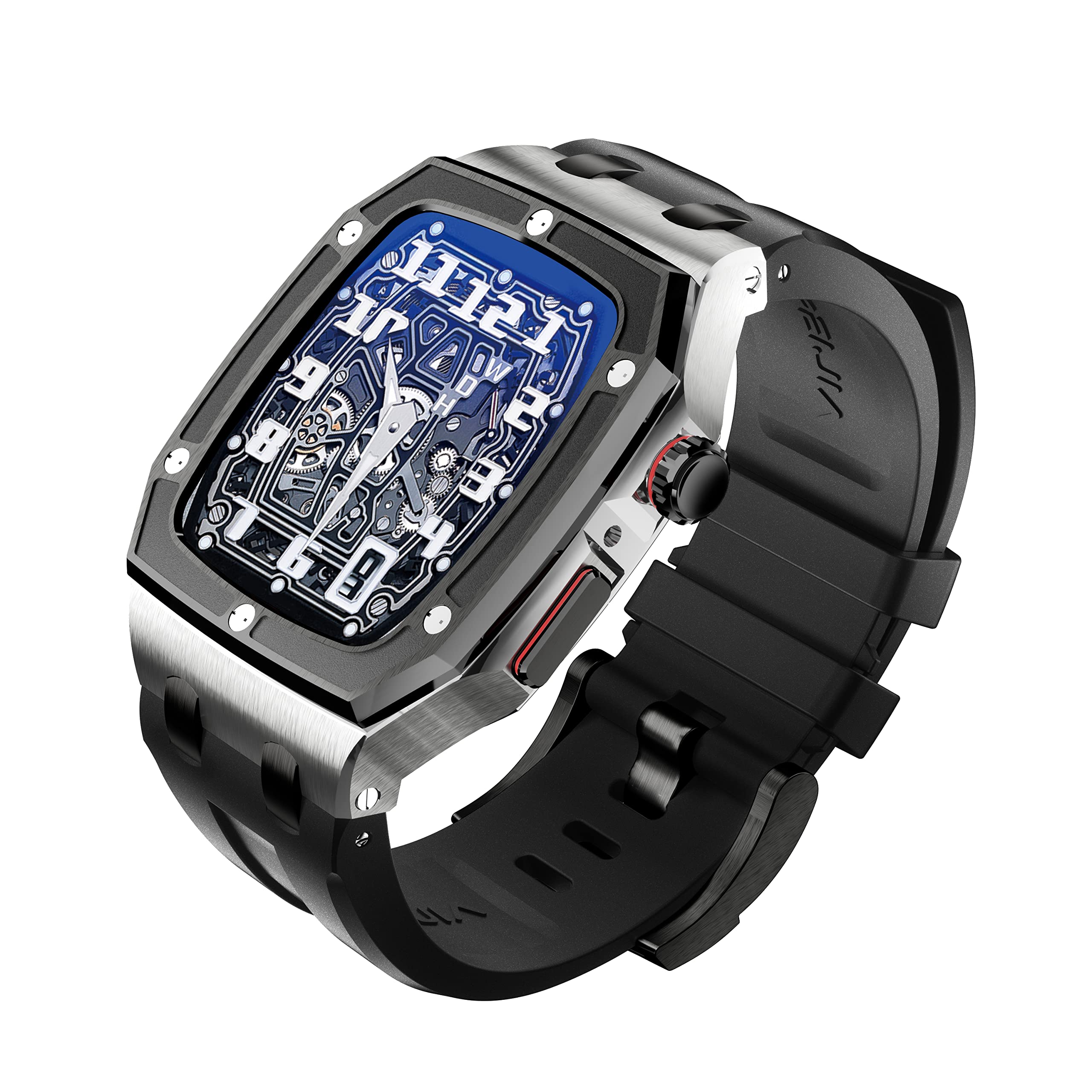 Amazon.co.jp: Apple Watch Series 9 8 7 用バンド 保護ケース カバー  