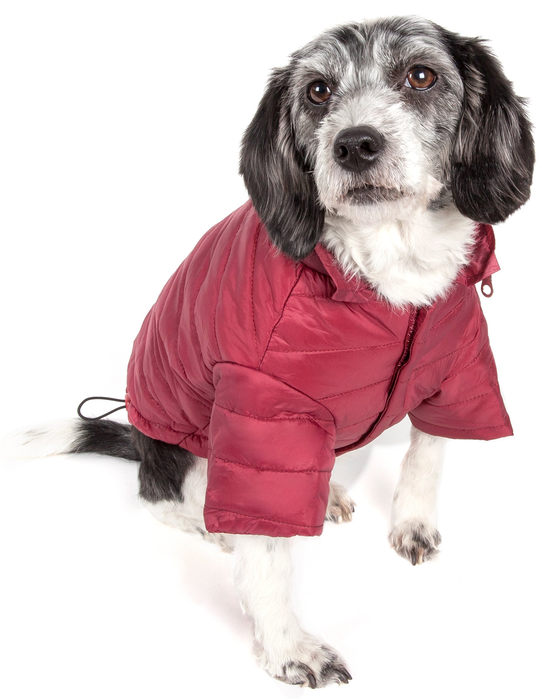 Lightweight Adjustable 'Sporty Avalanche' Pet Coat Large 
