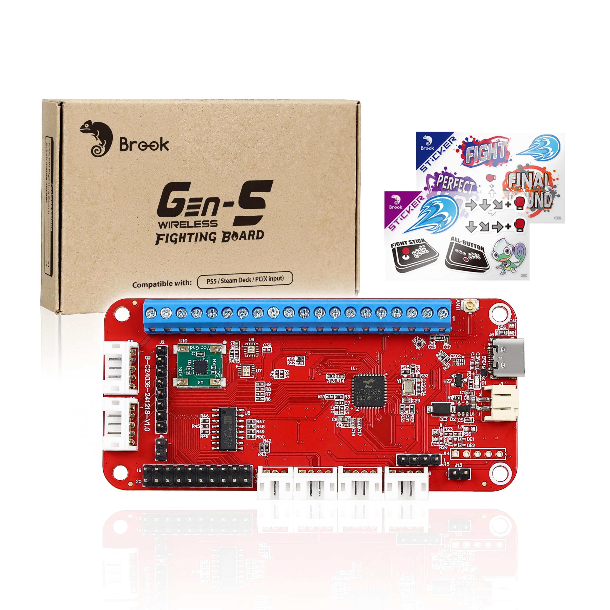 Amazon.com: Brook Gaming Gen5W Fighting Board – Wireless
