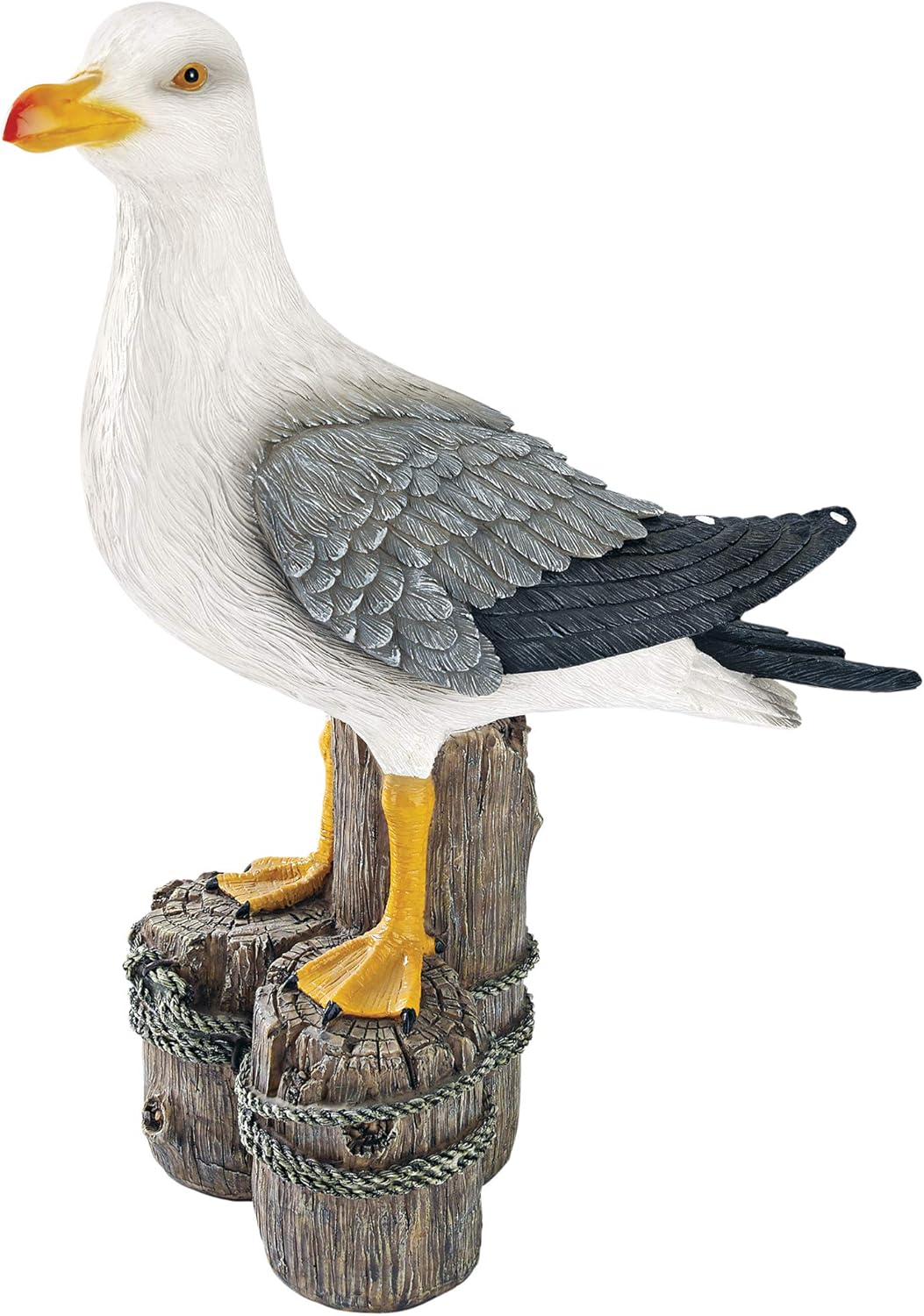 Design Toscano Dockside Seagull Statue Dockside Seagull Garden Statue