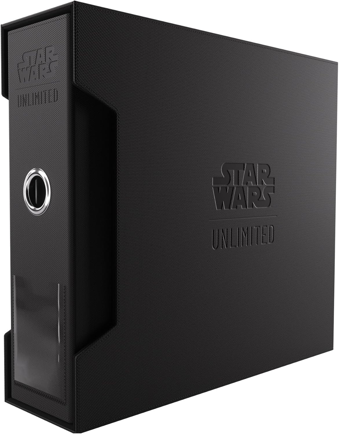 Star Wars: Unlimited Premium Cardport XL - 24-Pocket Slipcase Ring Binder, Officially Licensed Storage for Masterset Collection, Hexafyber Surface & Stackable Design, Made by Gamegenic