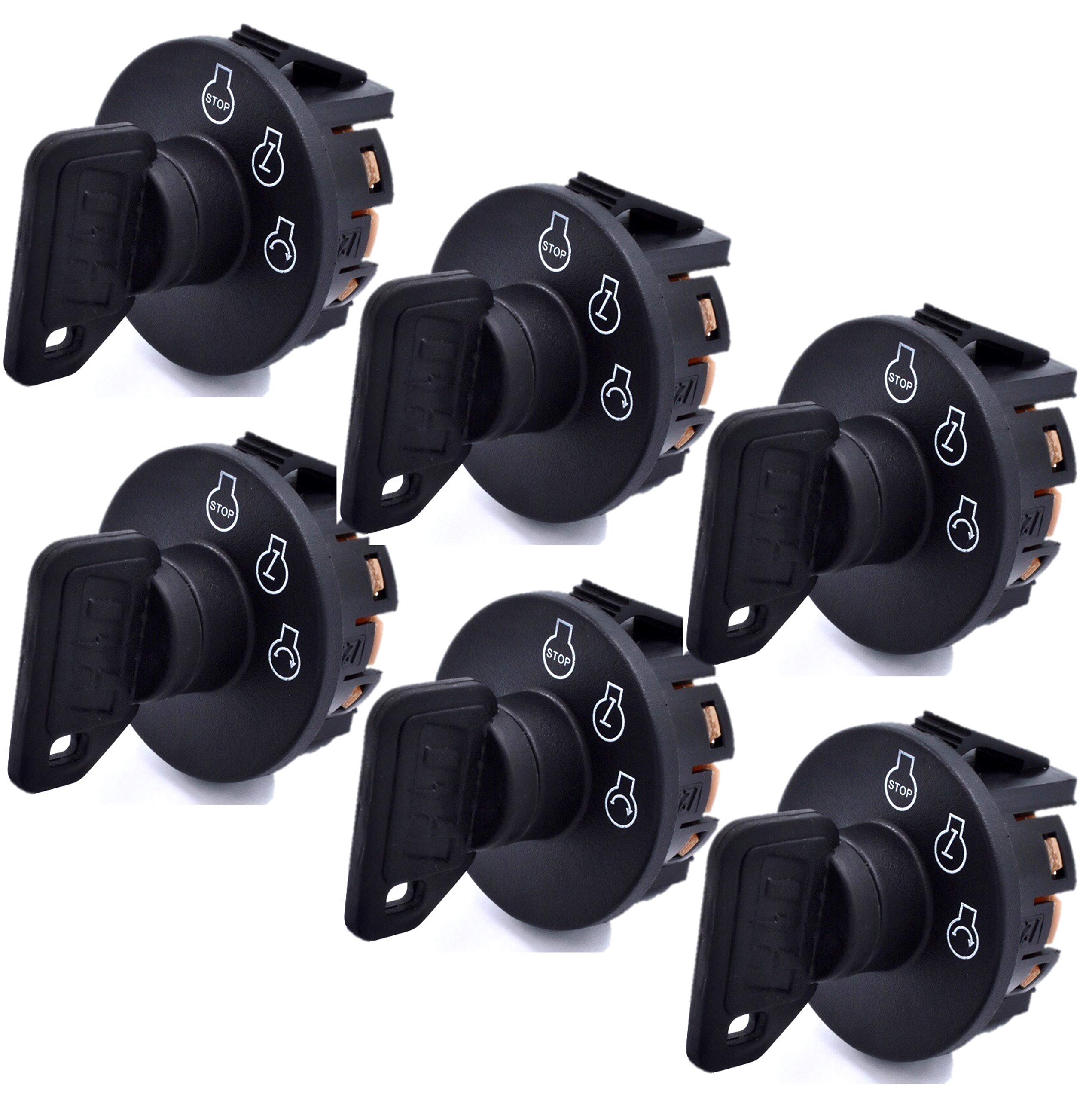 Buy HD Switch 6 Pack Starter Ignition Switch for Toro 1172221 Z