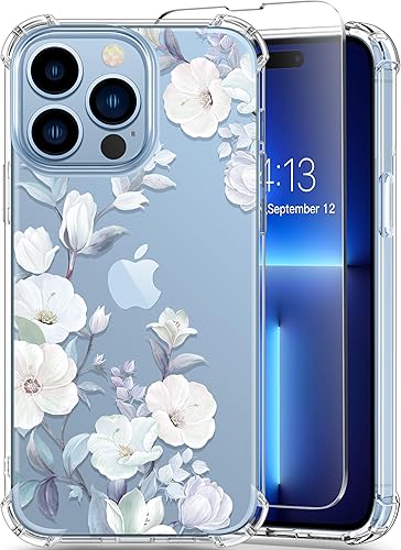 GVIEWIN Funda para iPhone 13 Pro con protector de pantalla y protector de lente de cámara, protección contra caídas de grado militar de 10 pies GVIEWIN Funda para iPhone 13 Pro con protector de pantalla y protector de lente de cámara, protección contra caídas de grado militar de 10 pies