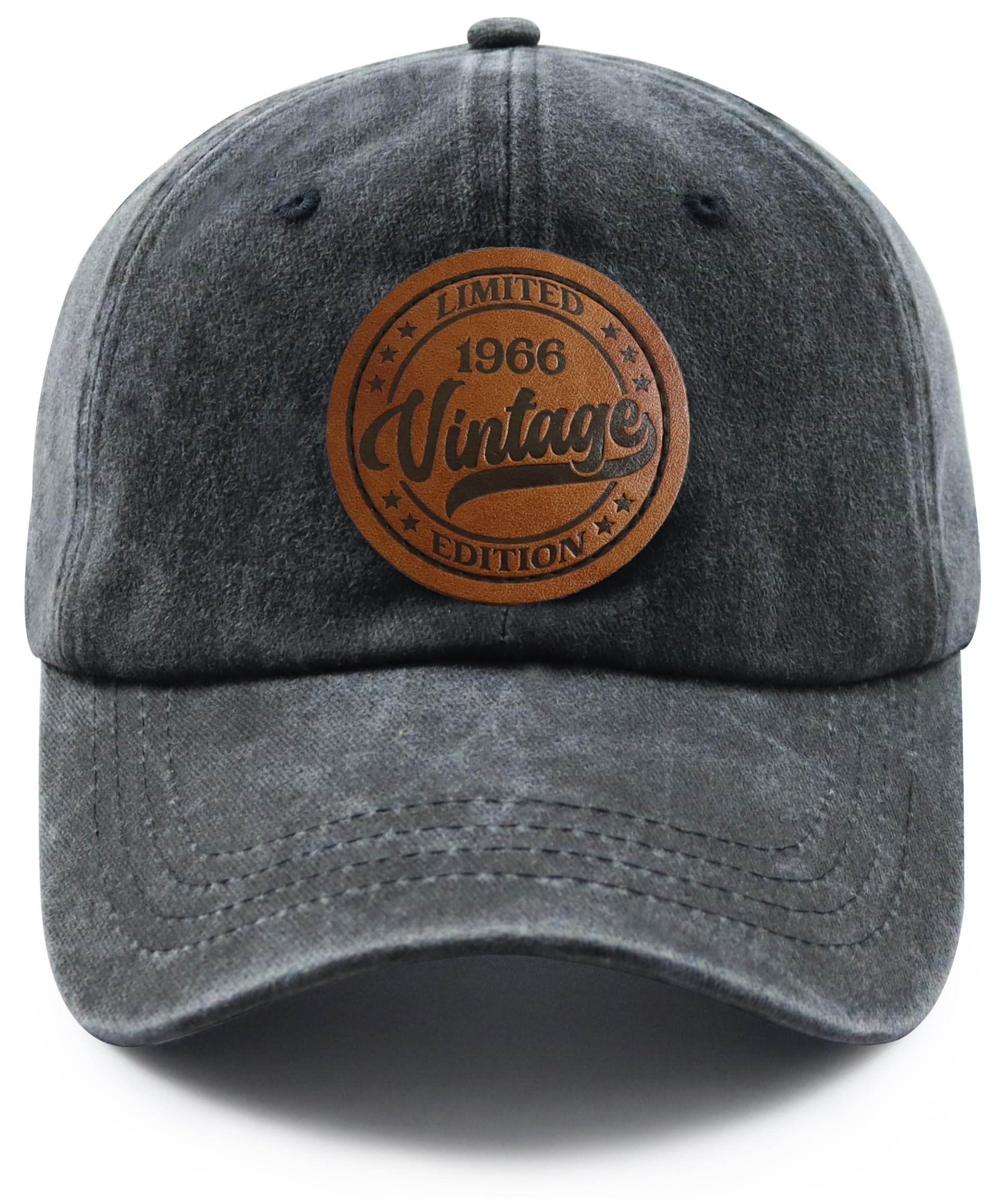 Limited Edition 1936 1946 1956 1966 1976 1986 1996 2006 Hat for Men Women, Vintage Adjustable Leather Patch Baseball Cap