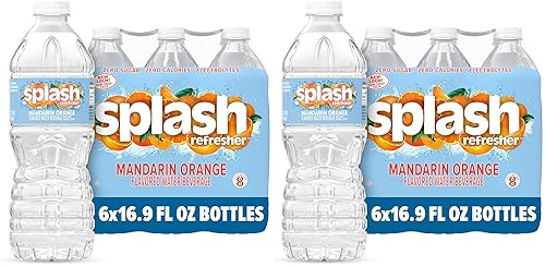 Miniatura 15 de SPLASH REFRESHER - Bebida de agua saborizada a uva Acai, botellas de plástico de 8 onzas líquidas (paquete de 24)