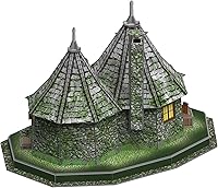 Vista 3 de University Games 08482 Harry Potter Hagrid's Hut Rompecabezas 3D